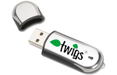 Twigs Portable USB Drive